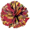 2-Color Holographic Mix Youth Cheer Pom - Red/Gold