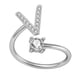 thumbnail image 1 of Anillos para mujer, regalos para mujer, exquisita moda, 26 letras del alfabeto inglés, anillo de cobre de moda., 1 of 3