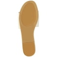 thumbnail image 6 of Journee Womens Kolinna Slip On Slide Flat Sandals, Widths Available, 6 of 10
