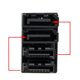 thumbnail image 3 of Double SATA 7Pin Female to Double 7Pin Male 180 Degree Angled Adapter, 3 of 5