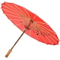 thumbnail image 2 of THY COLLECTIBLES 33" Japanese Chinese Umbrella Parasol For Wedding Parties, Photography, Costumes, Cosplay, Decoration And Other Events (Red), 2 of 4