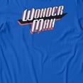 thumbnail image 3 of Marvel Comics Wonder Man Slant Text Men's T Shirt (Royal, S-3XL), 3 of 4