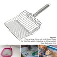 thumbnail image 4 of Cat Litter Scooper, Metal Hook Storage Kitten Litter Sifter Time Saving  For Litter Box, 4 of 8