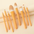 thumbnail image 1 of Hot6sl Ofertas de La Semana Brocha Cosmética para Cejas, Sombras de Ojos, Polvos, Brochas de Maquillaje para Labios, 8 Unidades, 1 of 7