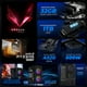 thumbnail image 3 of Computadora Escritorio Completa Xtreme PC Gaming AMD Radeon Vega 7 Ryzen 5 5600GT 32GB SSD 1TB Monitor 23.8 75Hz WIFI Black gaming ligero, oficina, estudio y hogar, 3 of 6