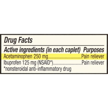 Equate Dual Action IBU/APAP, 36 Count
