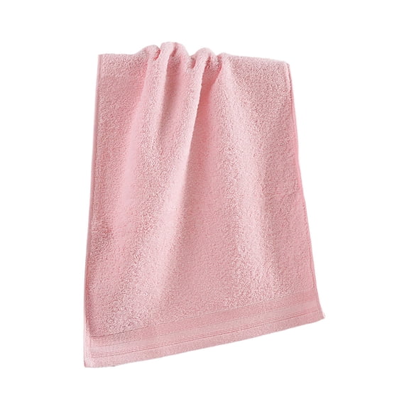Cotton Wash Cloth, 13x27.5 Inch Highly Absorbent and Soft Feel Fingertip Towels, Machine Washable Washcloths for Bathroom, Gym, Hotel, Spa and Kitchen,Red