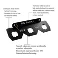 thumbnail image 4 of Battery Holder, Wrought Iron 18V Battery Storage, 18V Battery Holder , Mount Wall Rack with 3 Slot.pa, 4 of 5