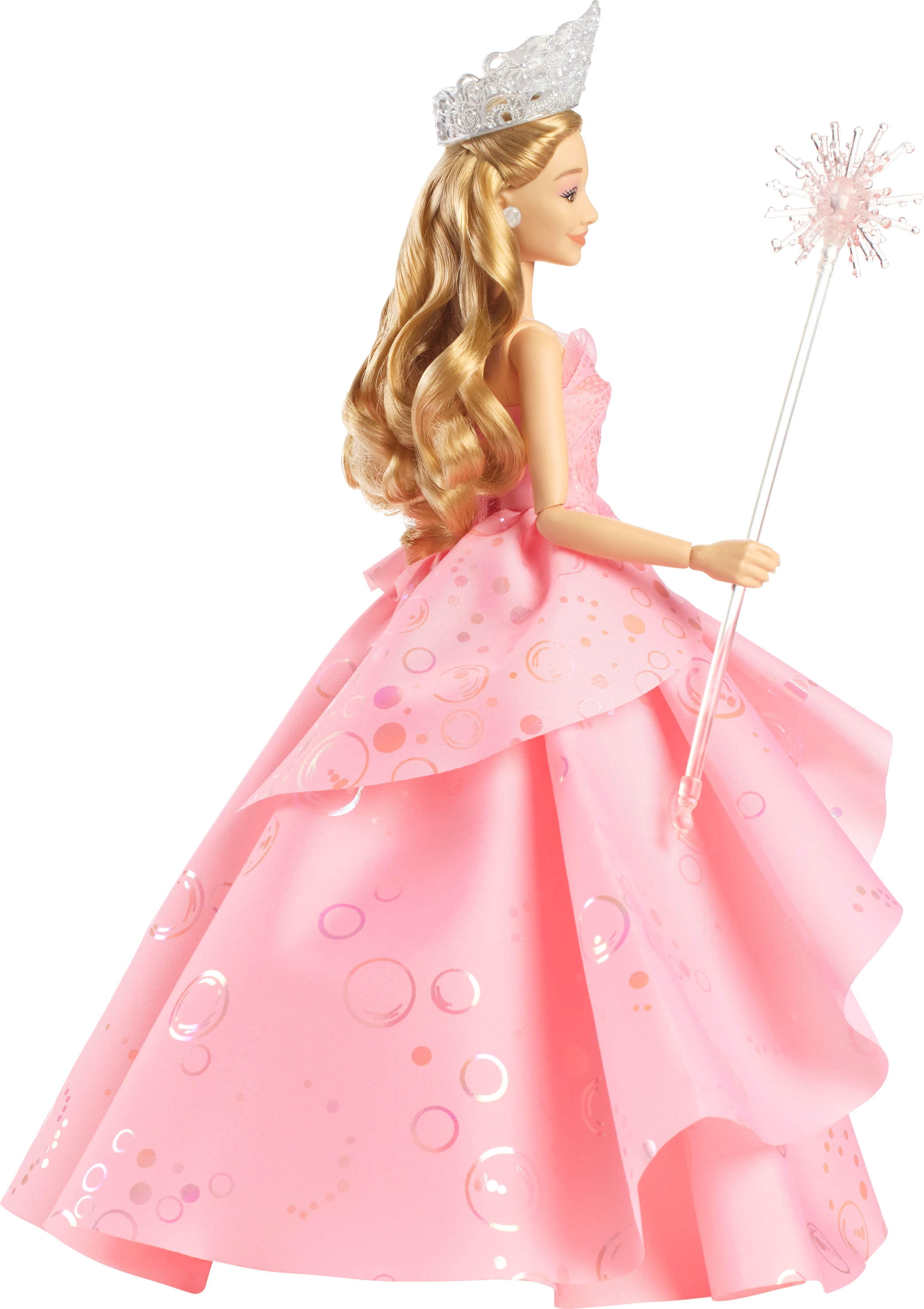 Universal Pictures' Wicked Deluxe Glinda Fashion Doll & Accessories with Removable Outfit