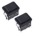 thumbnail image 2 of HY12-9-3 Easy Install Boat Industrial ABS Push Button On Off Rocker Switch Arc New, 2 of 5