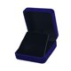 thumbnail image 3 of Caja de exhibición de terciopelo, soporte para exhibición de colecciones, pines de solapa con medallas conmemorativas Azul Negro, 3 of 9