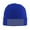 Blue, variant on Deep Blue And White Dots Winter Beanie Hats for Men Women Warm Cozy Knitted Cuffed Skull Cap Deep Heather