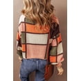 thumbnail image 3 of a.Jesdani Vibrant Orange Mock Neck Sweater: Cozy & Stylish!, 3 of 8