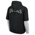 thumbnail image 3 of Men's Fanatics Black Oregon Ducks Sleek Pullover Hoodie, 3 of 3