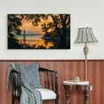 thumbnail image 2 of City Wall Art Canvas Wall Art Bridge At Dusk Canvas art Framed wall art Painting For Livingroom Decor Office Bedroom Decoration, 2 of 7