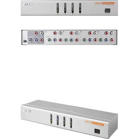 Component Video/Audio HDTV Switch, 4 Ports | VS431 |
