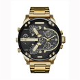 thumbnail image 1 of Men Watch Large Dial Double Movement Rubber Coated Steel Belt Quartz Watch, 1 of 4