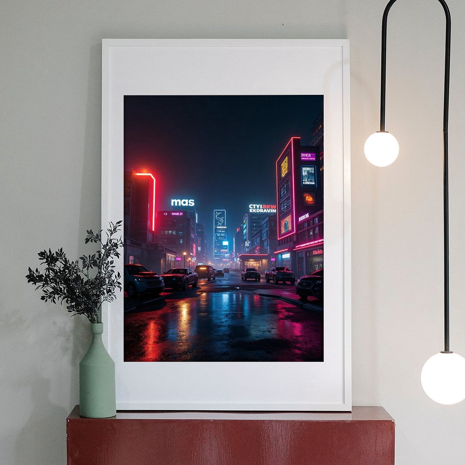Diamond Art Kits for Adults - Cyberpunk Cityscape Print No.103 5D Frameless Dimond Painting Kit for Adults Beginner, Round Diamond Kits for Home Wall Decor, Gift for Women