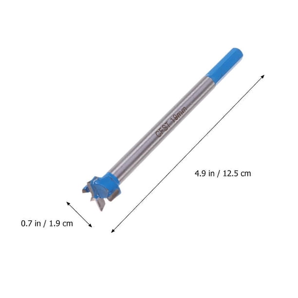 Hole Opener Drill Bit 10Pcs Set With Shape For Wood Cutting Perfect For Model Making Sturdy Durable Woodworking Equipment