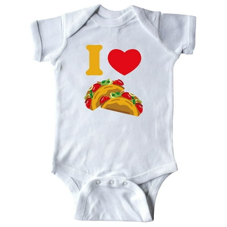 

Inktastic I Love Tacos Gift Baby Boy or Baby Girl Bodysuit