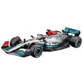 thumbnail image 2 of Bburago 1:43 2022 F1 Mercedes-AMG W13 #44 Hamilton #63 George Russell Alloy Toy Car Model Super Formula Die Cast Model, 2 of 5