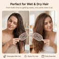 thumbnail image 5 of Self Cleaning Hair Brush - Curved Vented Design for Faster Blow Drying,Works on Wet & Dry Hair Suitable for Women, Men, 5 of 7