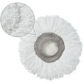 thumbnail image 3 of True & Tidy Tidy Microfiber Floor Replacement Pads, 2-Pack Round Mop Pad, 3 of 4