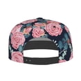 thumbnail image 4 of Fotbe Rose Flowers Flat Bill Visor Cap Classic Snapback Hat Polyester Foam Trucker Hat Trucker Cap Adjustable Baseball Cap, 4 of 9
