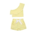 thumbnail image 1 of Ensemble 2 Pcs Enfants 100% Coton Côtelé 6M-4Y, 1 of 8