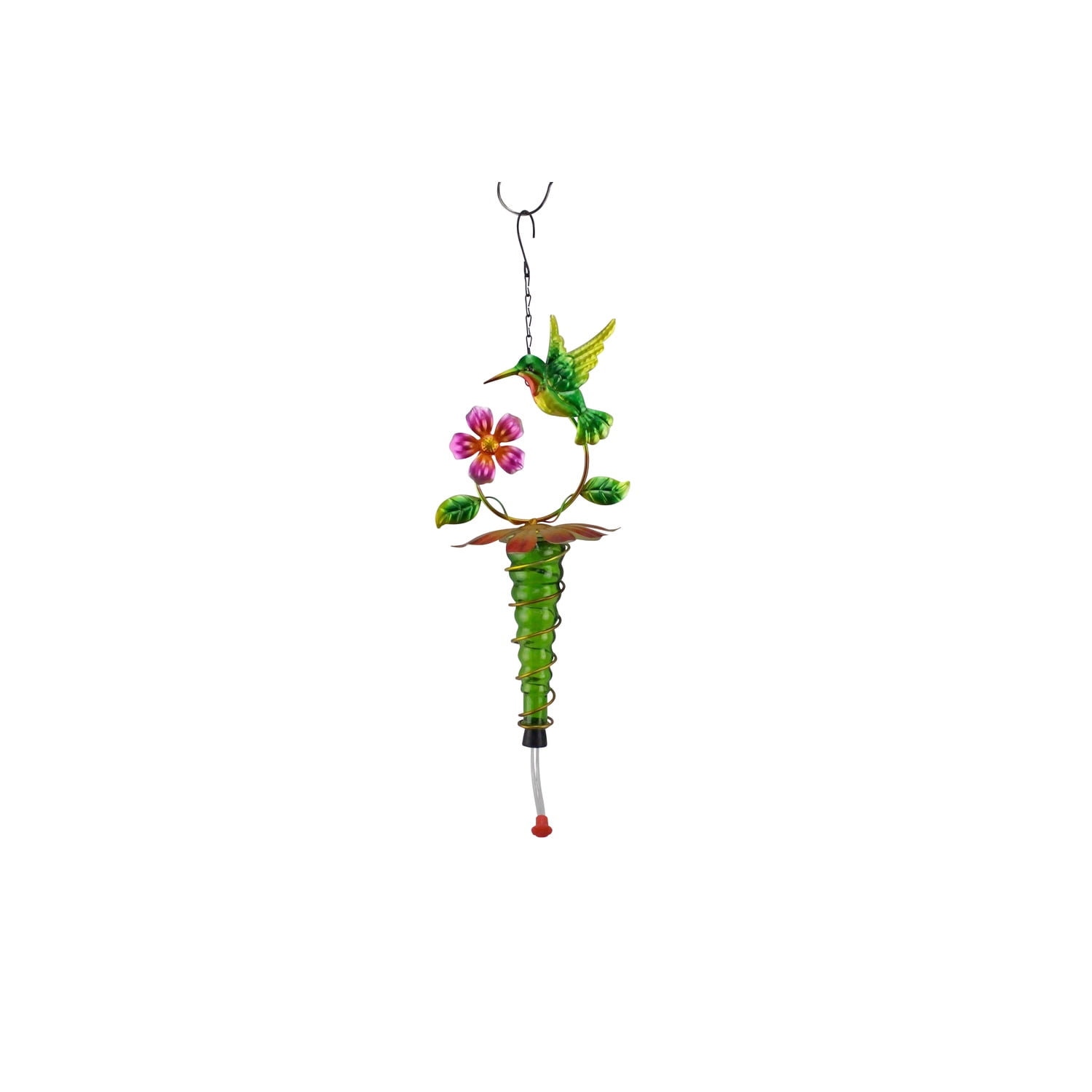Red Carpet Studios Hummingbird Feeder Flower w Hummingbird