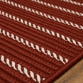 thumbnail image 3 of Colonial Mills Naughty Elf Stripe Christmas Rug - Red 27" x 46", 3 of 4
