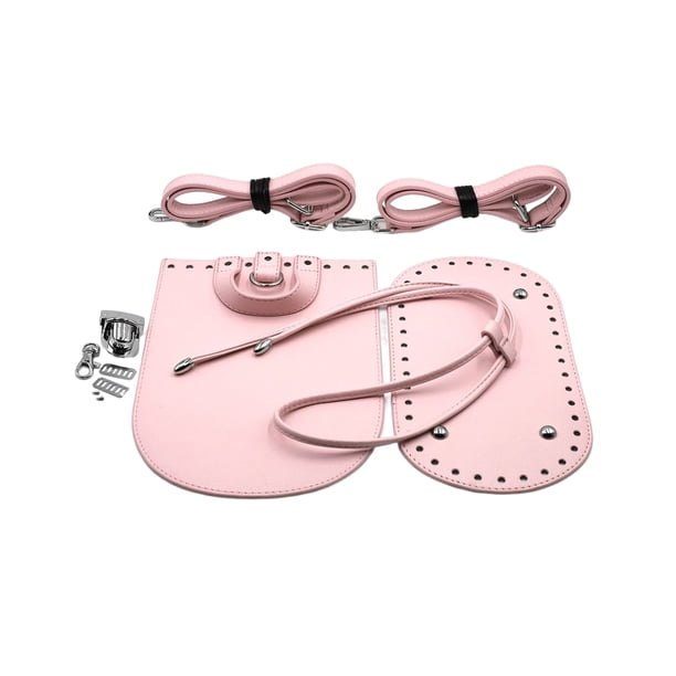 Guardurnaity Bolso impermeable hecho a mano Base inferior superficie antideslizante bolso correa de hombro hebilla de Metal estable bolsa que hace piezas Mochilas Rosado Guardurnaity AP011844-06
