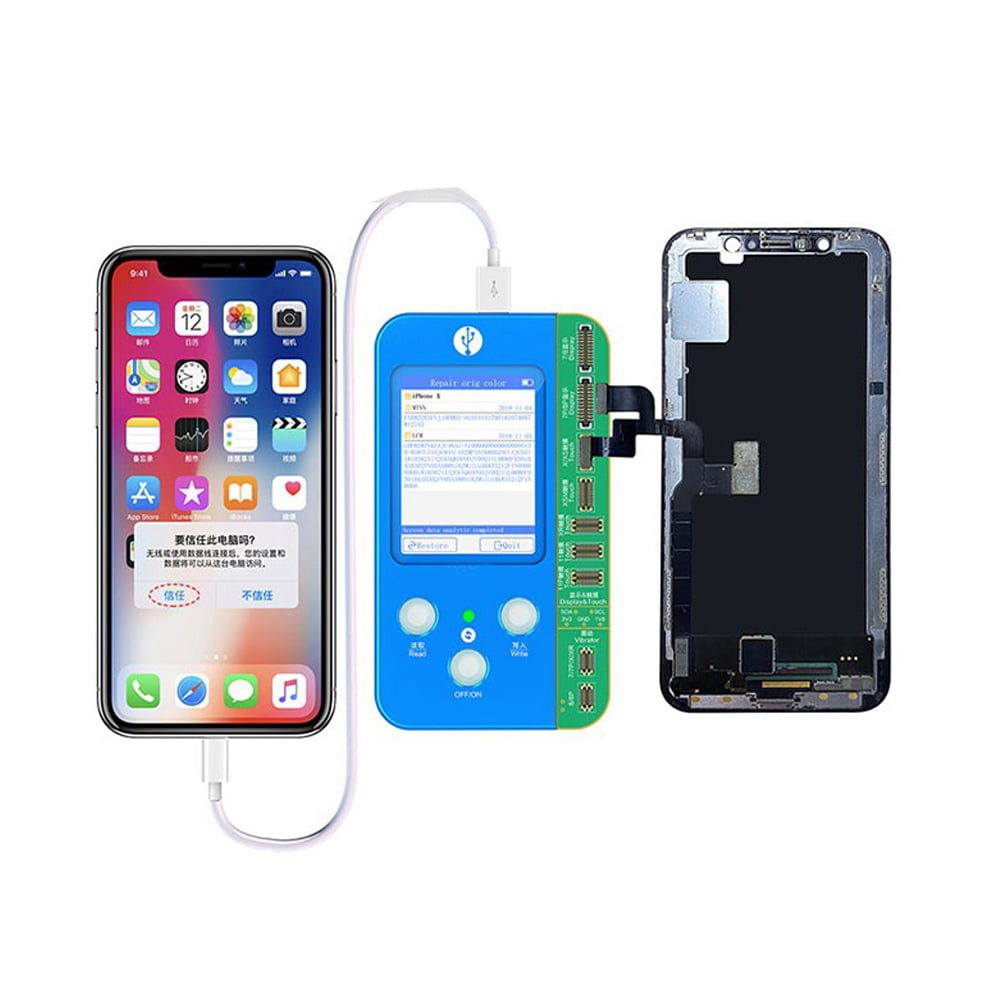 JC V1S Photosensitive Original Color True Tone Shock Programmer For iPhone 7 To iPhone 11 Pro Max - Walmart.com