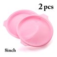 thumbnail image 2 of Coofit Silicone Cake Mold Round 2PCS DIY Non-Stick Cake Pan Baking Mold Bakeware Pan, 2 of 10