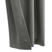 Habitat Margaret Light Filtering Window Treatment Grommet Curtain Panel for Bedroom 52 x 84 Charcoal