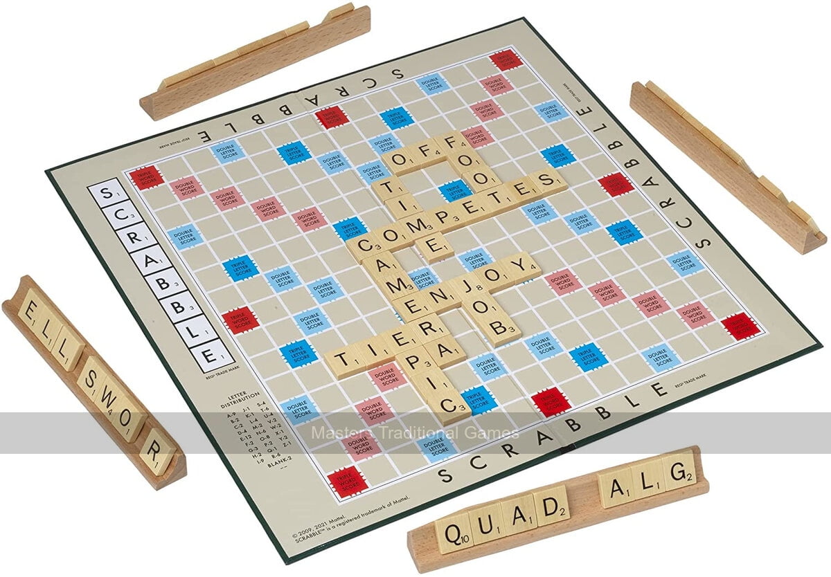 Deluxe Scrabble Rotating Board Game with Turntable - Walmart.com Deluxe Scrabble Rotating Board Game with Turntable - Walmart.com