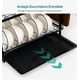 thumbnail image 4 of Escurridor De Platos De 3 Niveles Con Bandejas De Extraíbles Negro, 4 of 4