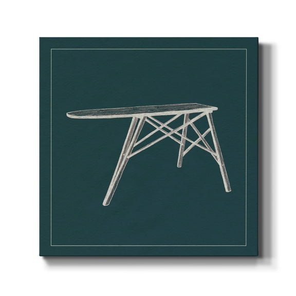 Wexford Home Laundry Tips III-Premium Gallery Wrapped Canvas, 10" x 10" - Ready to Hang