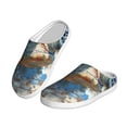thumbnail image 2 of KLL Abstract Sea Turtle Pattern Adult Unisex Cozy Slippers,Fuzzy Slip-on Slippers TPR Sole Slippers Comfort Plush Home Footwear for Indoor & Outdoor-46/47, 2 of 7