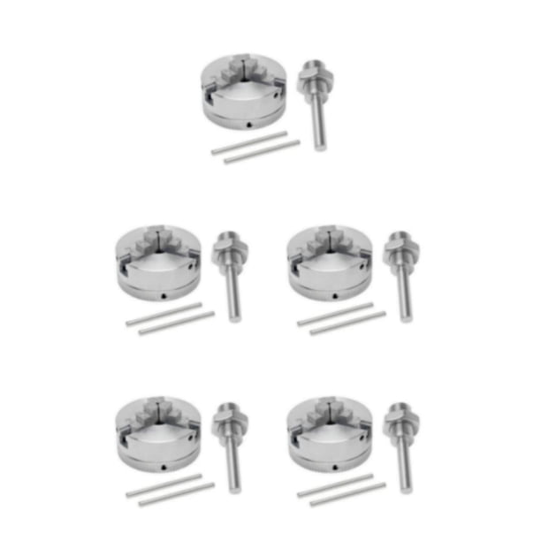 Scienceny Abrazadera Universal para torno de afinación autocentrante, abrazaderas manuales para manualidades, accesorios para carpintería, Type2 NO2