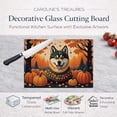 thumbnail image 3 of Carolines Treasures DAC1005LCB 15 x 12 in. Akita Fall Glass Cutting Board - Large, 3 of 7