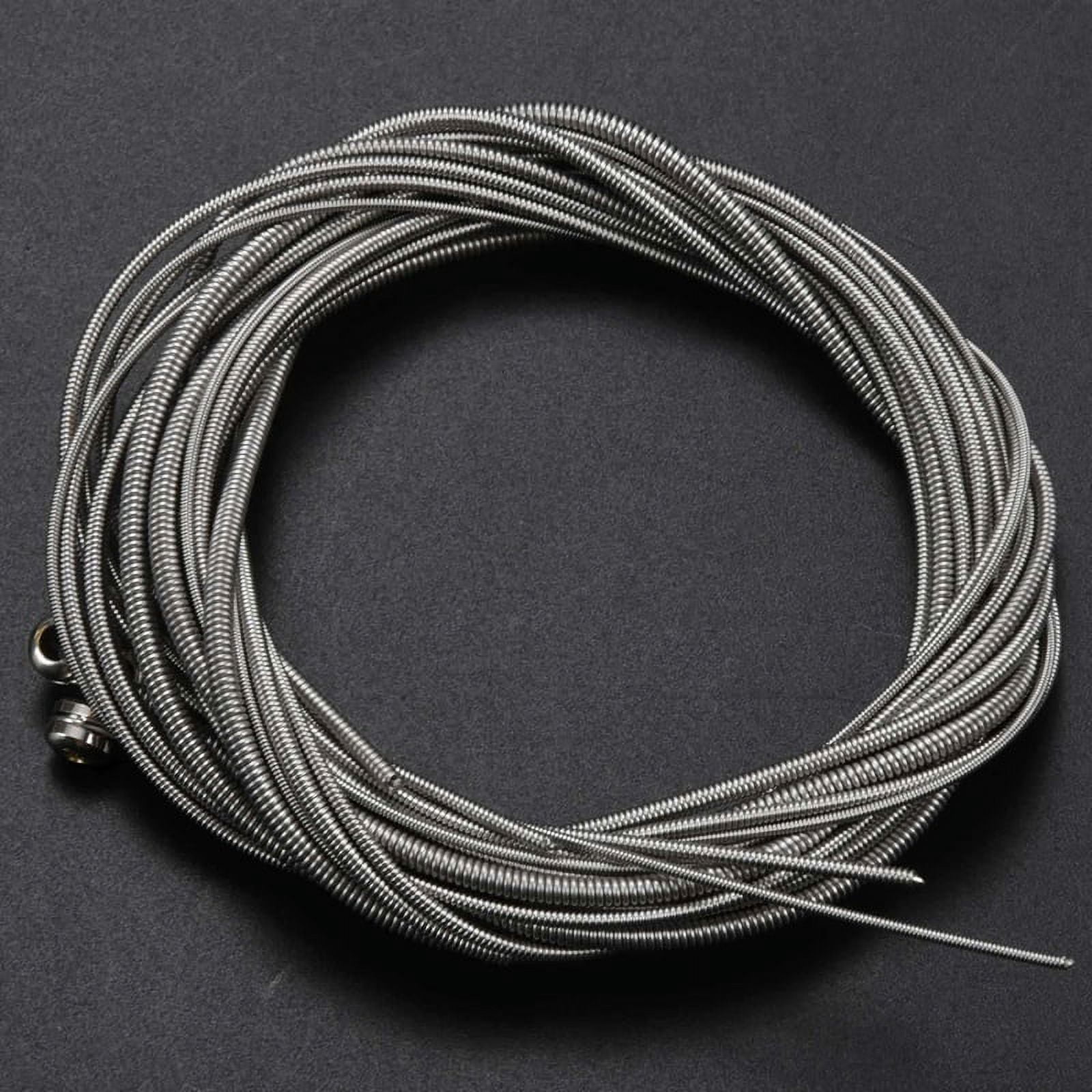 32 Pcs Stainless Steel Strings Guitar Parts Accessories Guitar String Silver Plated Gauge Guitar