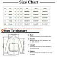 thumbnail image 3 of USSUMA Outwear For Women - Women Fuzzy Fleece Zipper Cardigan Solid Color Trench Jacket Plush Thicken Fuzzy Coat Outwear, 3 of 7