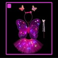 thumbnail image 4 of Boys Sweatsuit Size 6 Glowing Fairy for With Light Up Wand and Floral Four Piece Dress Up Play, 4 of 5