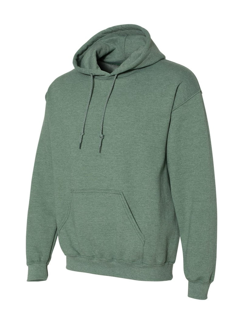Gildan Mens Heavy Blend Hooded Sweatshirt, M, Heather Sport Dark