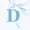 Blue D, variant on Manfei Teens Blue Bow Personalized Initial E Bed Sheets 4pcs,Kids Girls Romantic Princess Style Bowknot King Sheets,Microfiber Bedroom Decor