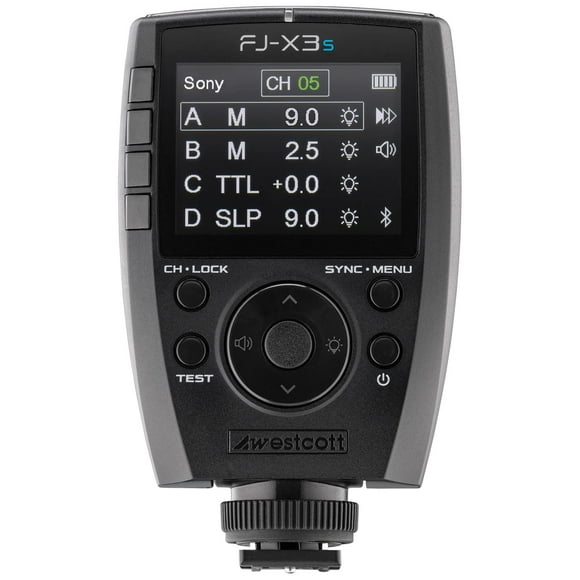 Disparador de flash inalámbrico Westcott FJ-X3 S para cámaras Sony