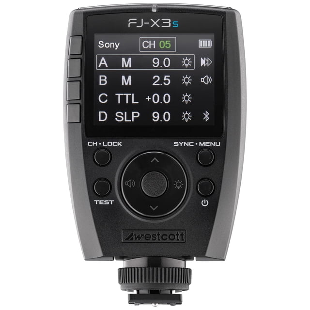 Disparador de flash inalámbrico Westcott FJ-X3 S para cámaras Sony