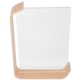 thumbnail image 2 of Miangastore Double-Sided Acrylic Photo Frame: Clear Floating Picture Display Stand with Wooden Base for Weddings Home Offices Table Decorations, 2 of 8