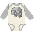 thumbnail image 3 of Inktastic Cute Manatee Family Boys or Girls Long Sleeve Baby Bodysuit, 3 of 5